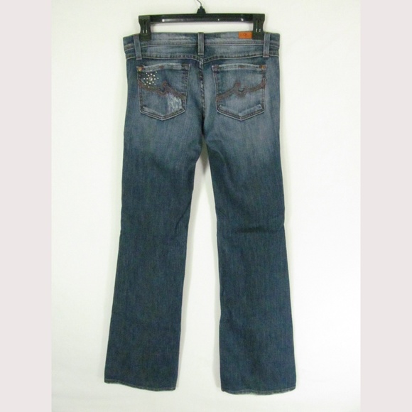 Plastic by Gly Jeans Size 7 Distressed - Picture 4 of 6